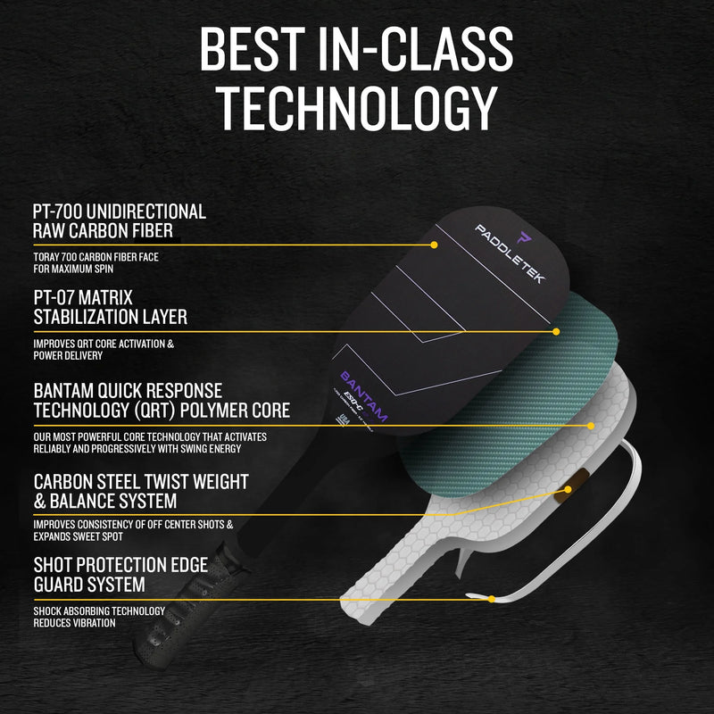 Paddletek Bantam ESQ-C Pickleball Paddle