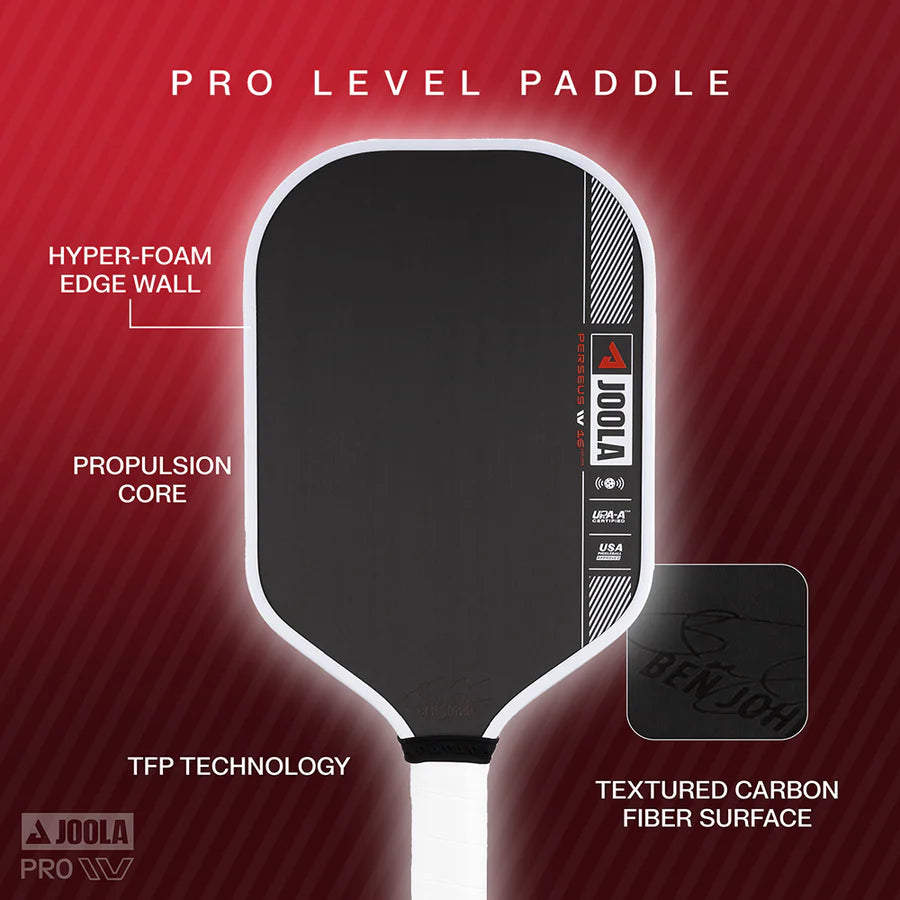 JOOLA Ben Johns Perseus Pro IV Pickleball Paddle