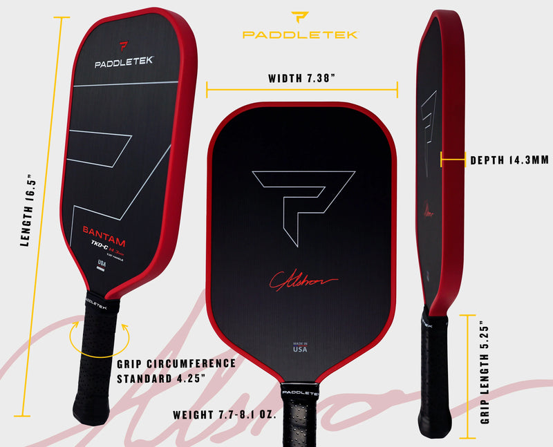 Paddletek Bantam TKO-C Pickleball Paddle