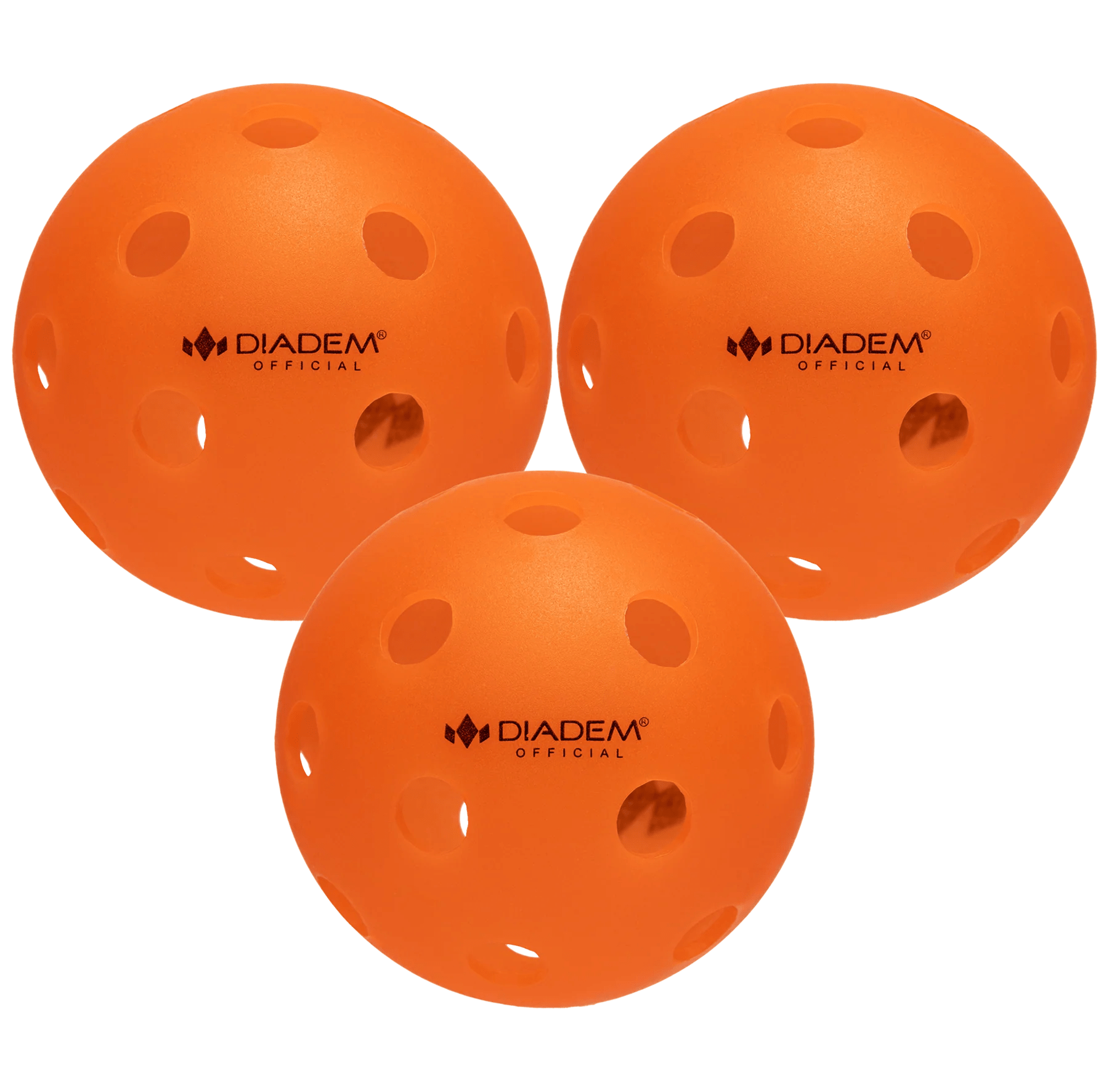 Diadem Balls 3 Balls Diadem Official Indoor Pickleball Balls