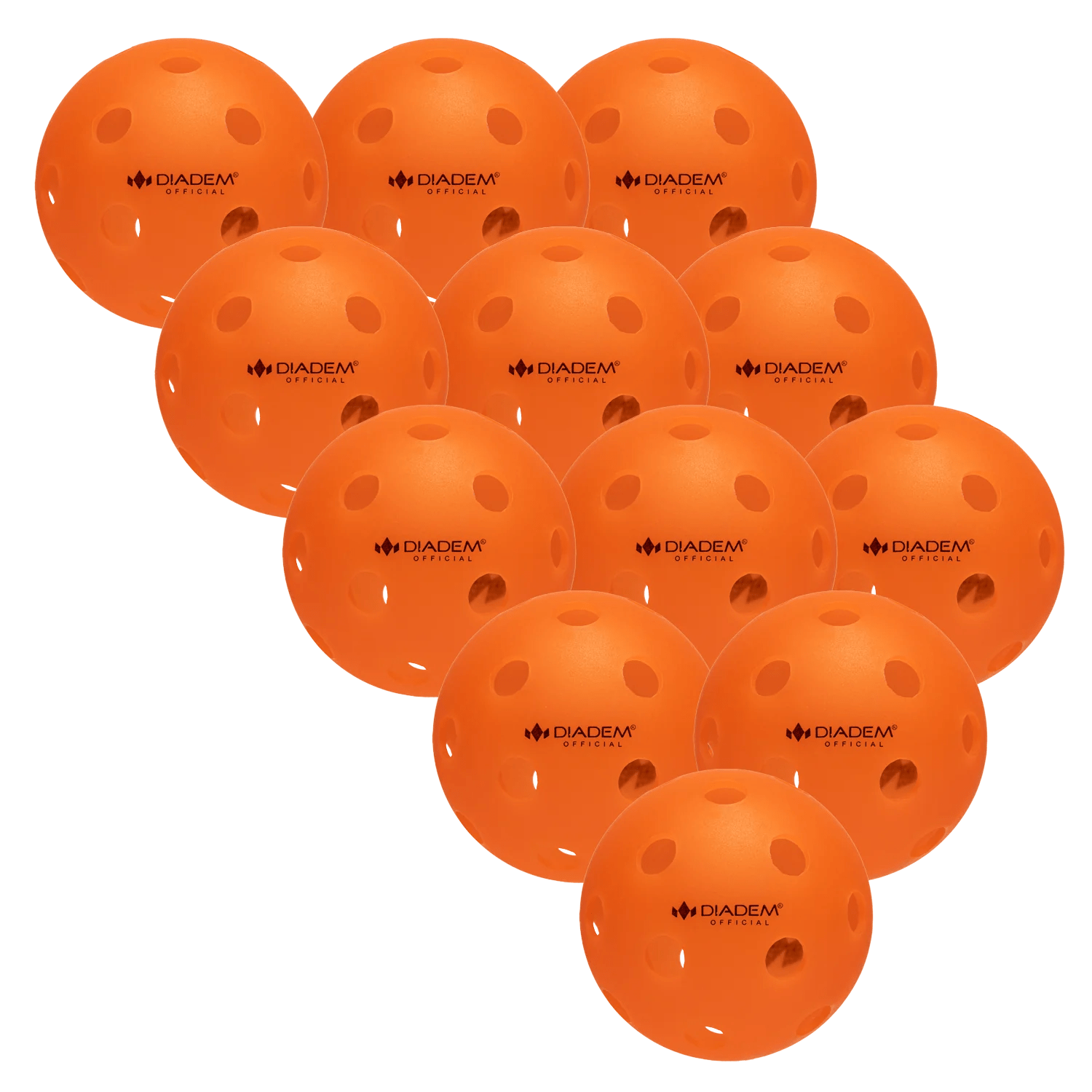 Diadem Balls 50 Balls Diadem Official Indoor Pickleball Balls