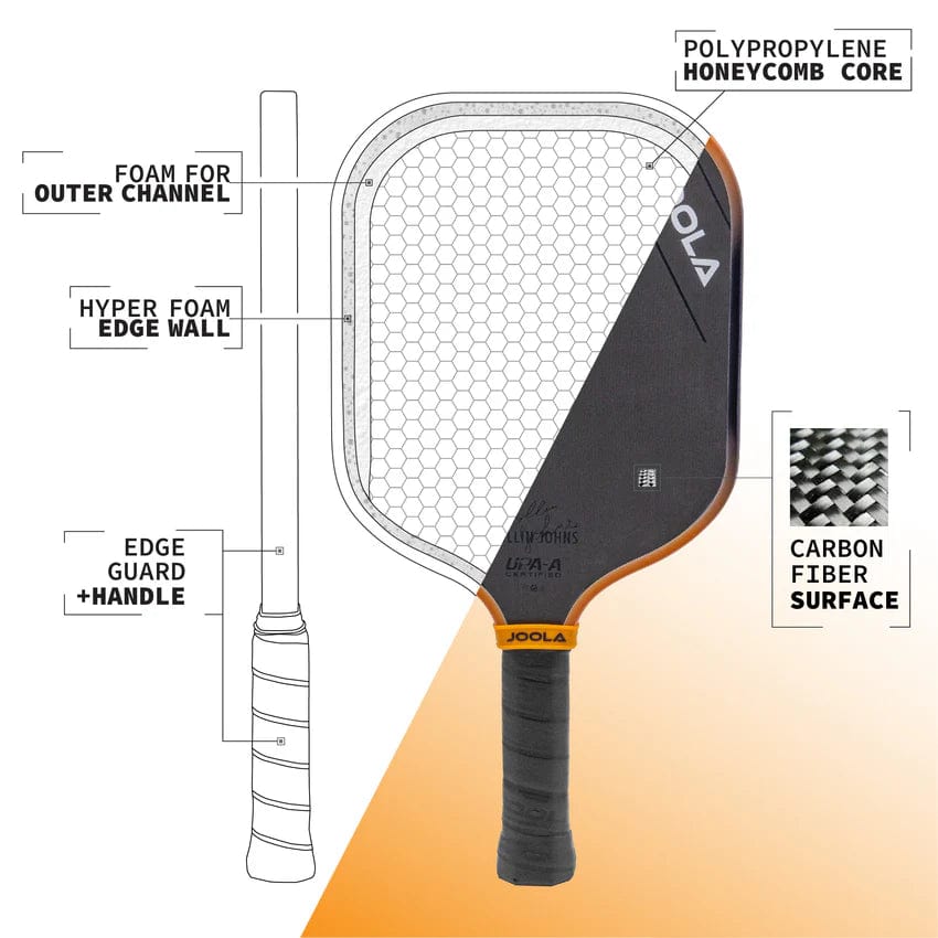 Joola Pickleball Paddles JOOLA Collin Johns Scorpeus 3S 16mm Pickleball Paddle