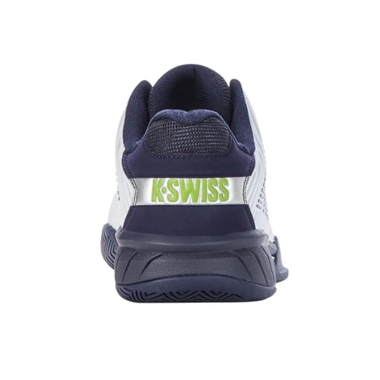 K-Swiss Shoes K-Swiss Men's Hypercourt Express 2 Pickleball Shoes (White/Peacoat/Silver)