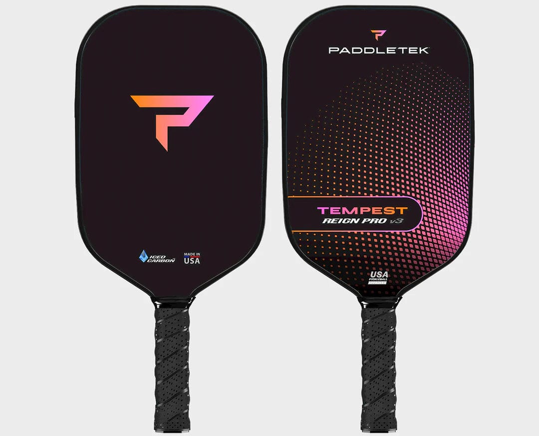 Paddletek Pickleball Paddles Sunset Paddletek Tempest Reign Pro V3 Pickleball Paddle