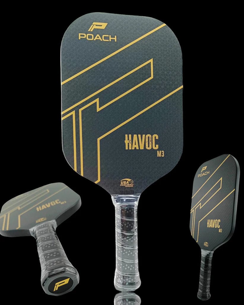 Poach Pickleball Paddles Poach Havoc M3 & FREE PREMIUM PADDLE CASE