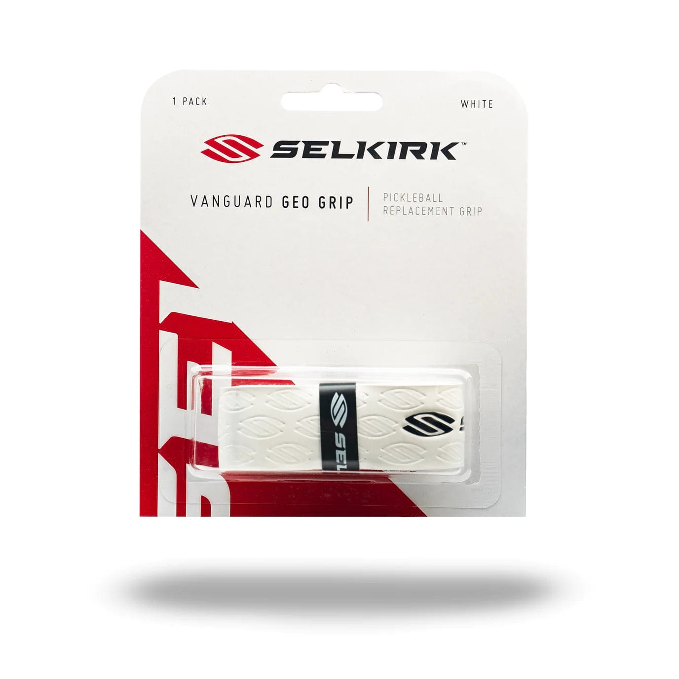 Selkirk Grips White Selkirk Vanguard Geo Pickleball Grip