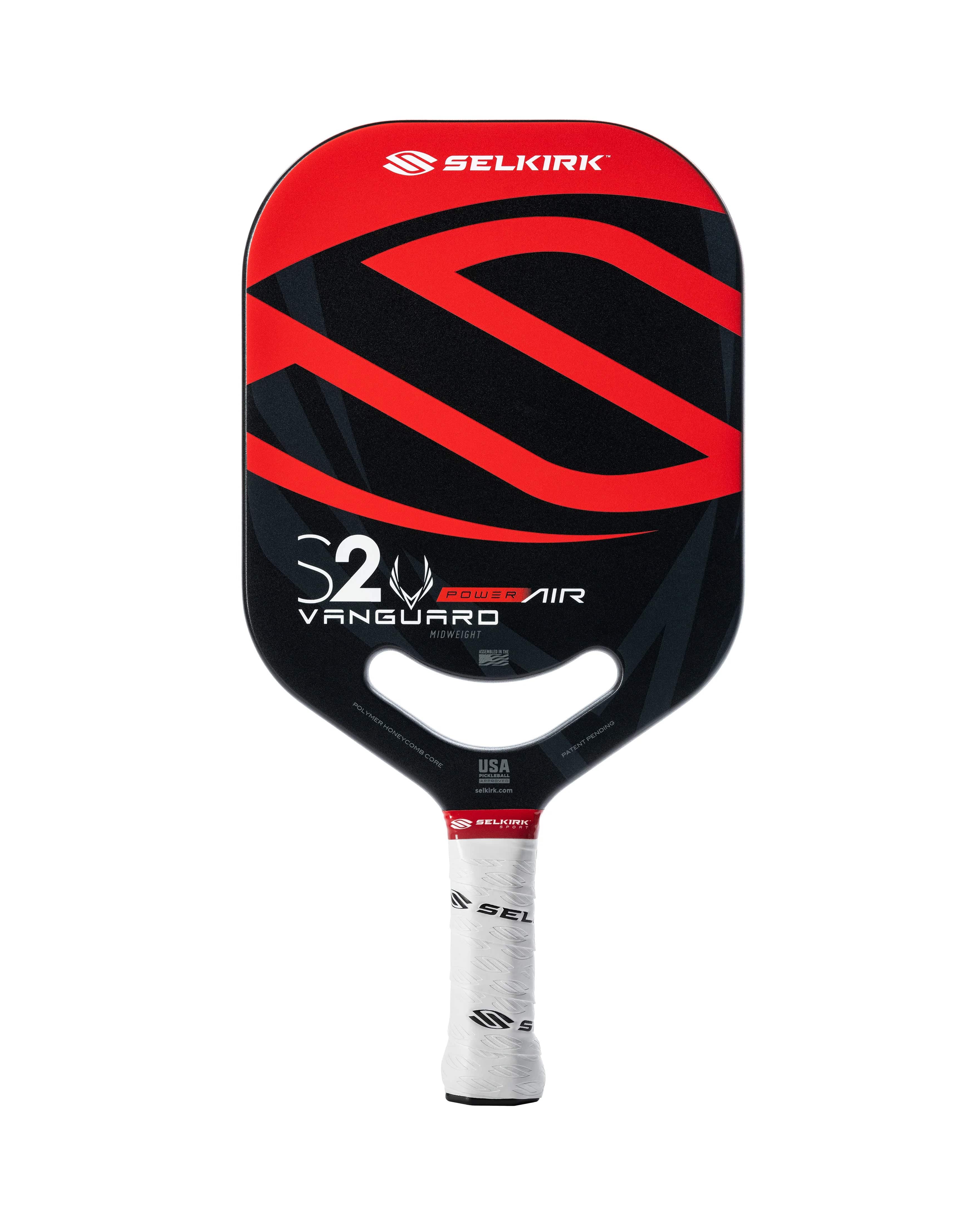 Selkirk Pickleball Paddles Selkirk Red / Standard Grip 4 1/4" Selkirk Vanguard Power Air S2 Pickleball Paddle