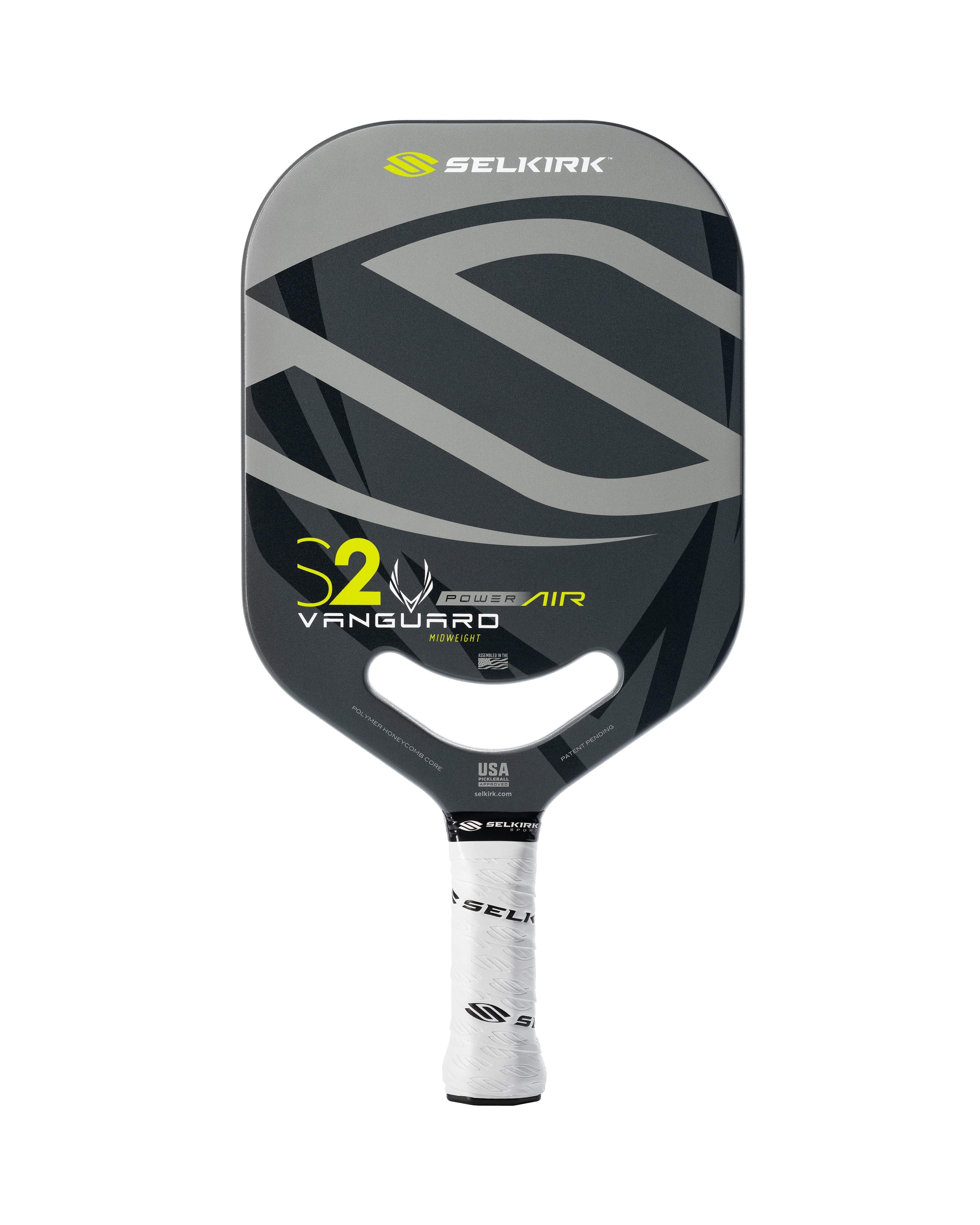 Selkirk Pickleball Paddles Shadow Gray / Standard Grip 4 1/4" Selkirk Vanguard Power Air S2 Pickleball Paddle