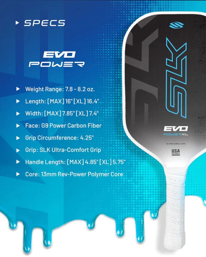 Selkirk Pickleball Paddles SLK Evo Power 2.0 Pickleball Paddle