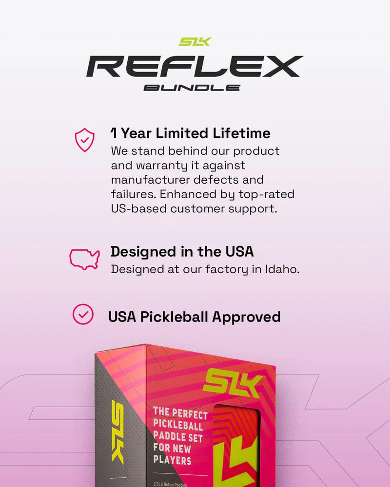 Selkirk Pickleball Paddles SLK Reflex Pickleball Bundle