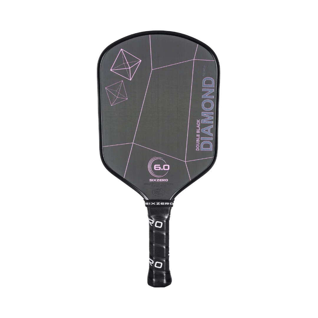 Six Zero Pickleball Paddles 16mm / Black Edgeguard Six Zero Double Black Diamond Control