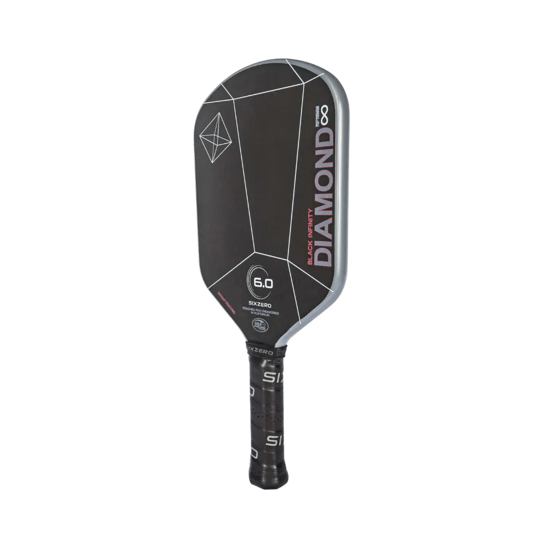 Six Zero Pickleball Paddles Infinity Edgeless Black Diamond Power