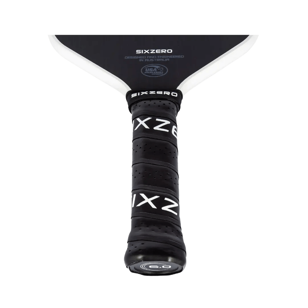 Six Zero Pickleball Paddles Six Zero Infinity Edgeless Double Black Diamond Control