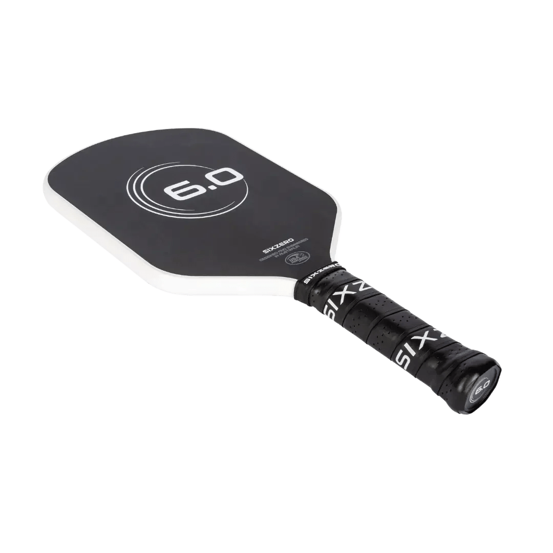 Six Zero Pickleball Paddles Six Zero Infinity Edgeless Double Black Diamond Control