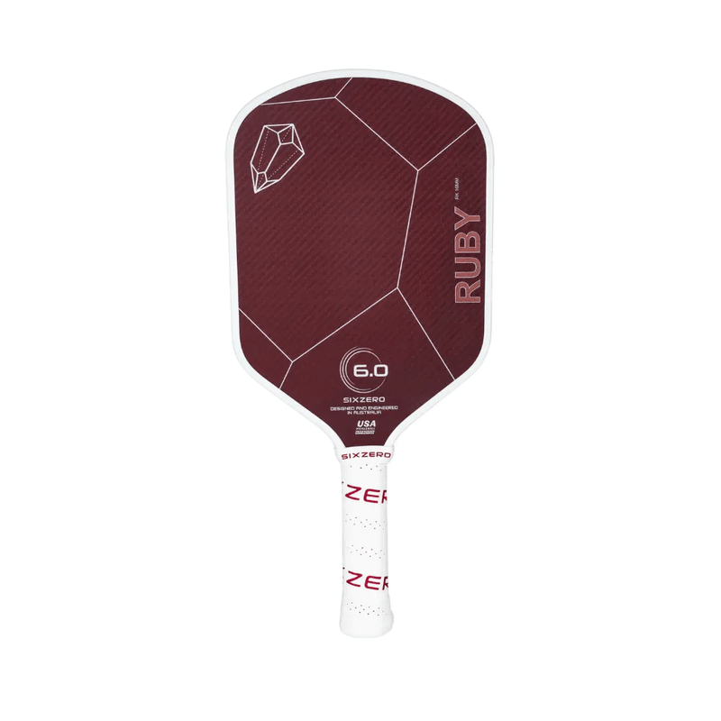 Six Zero Pickleball Paddles Six Zero Ruby 16mm Pickleball Paddle