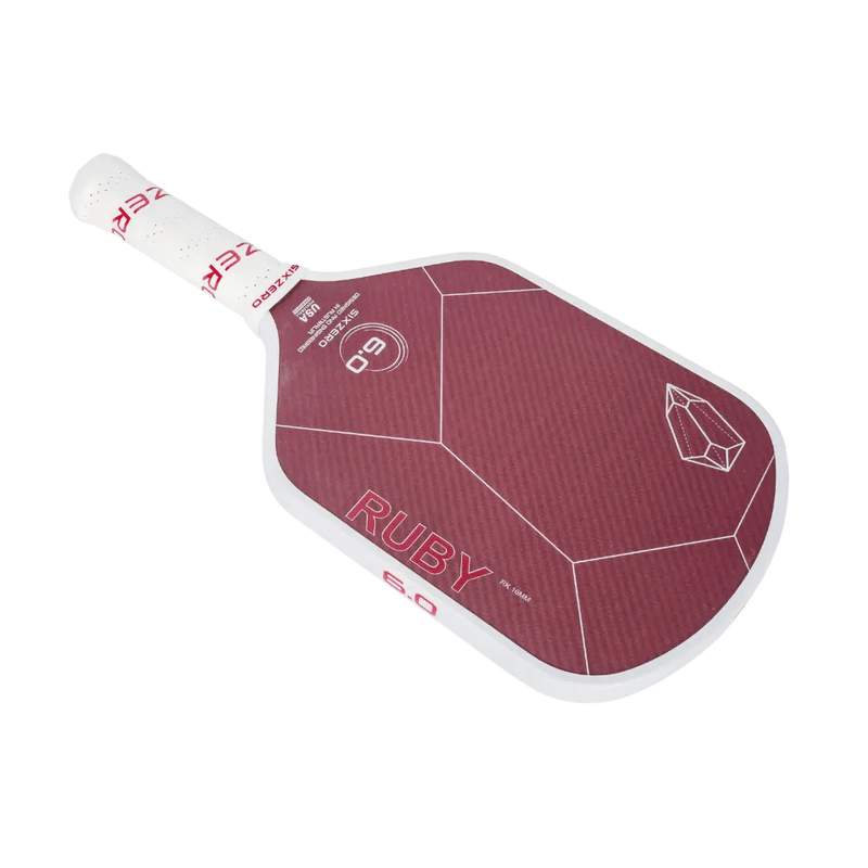 Six Zero Pickleball Paddles Six Zero Ruby 16mm Pickleball Paddle