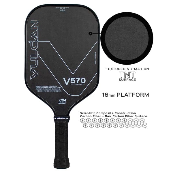 Vulcan Pickleball Paddles Vulcan V570CF2 Pickleball Paddle