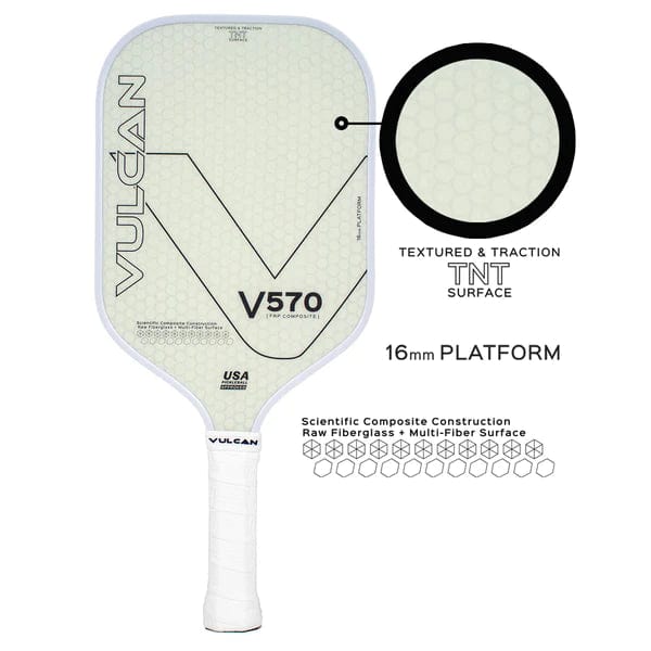 Vulcan Pickleball Paddles Vulcan V570FRP Pickleball Paddle