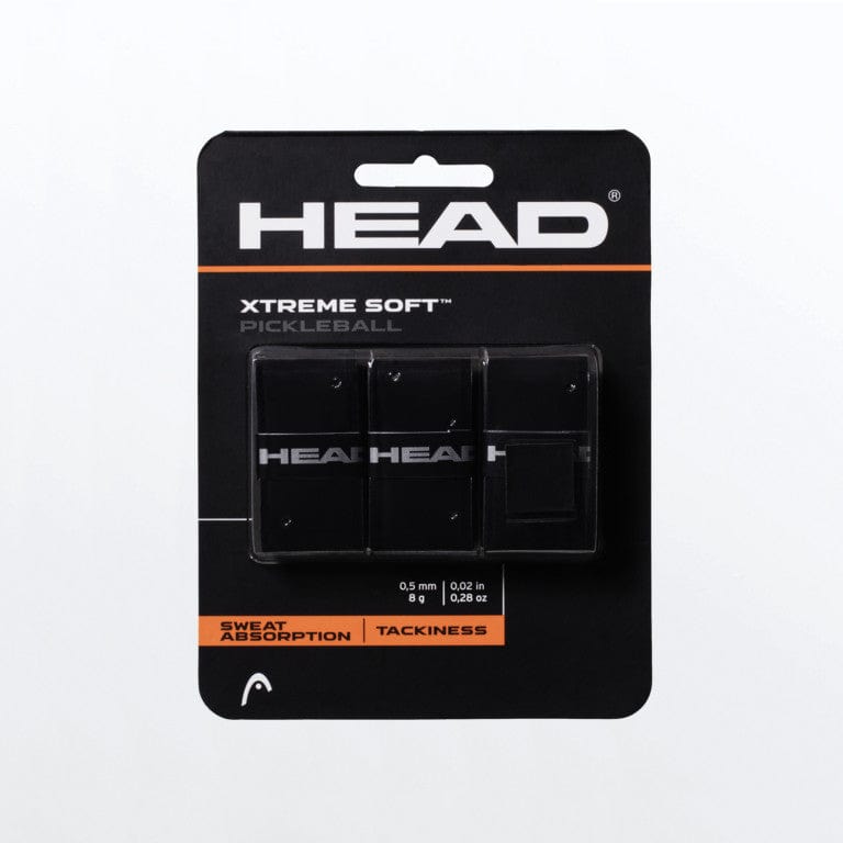 Head Grips Black Head Xtreme Soft Pickleball Grip