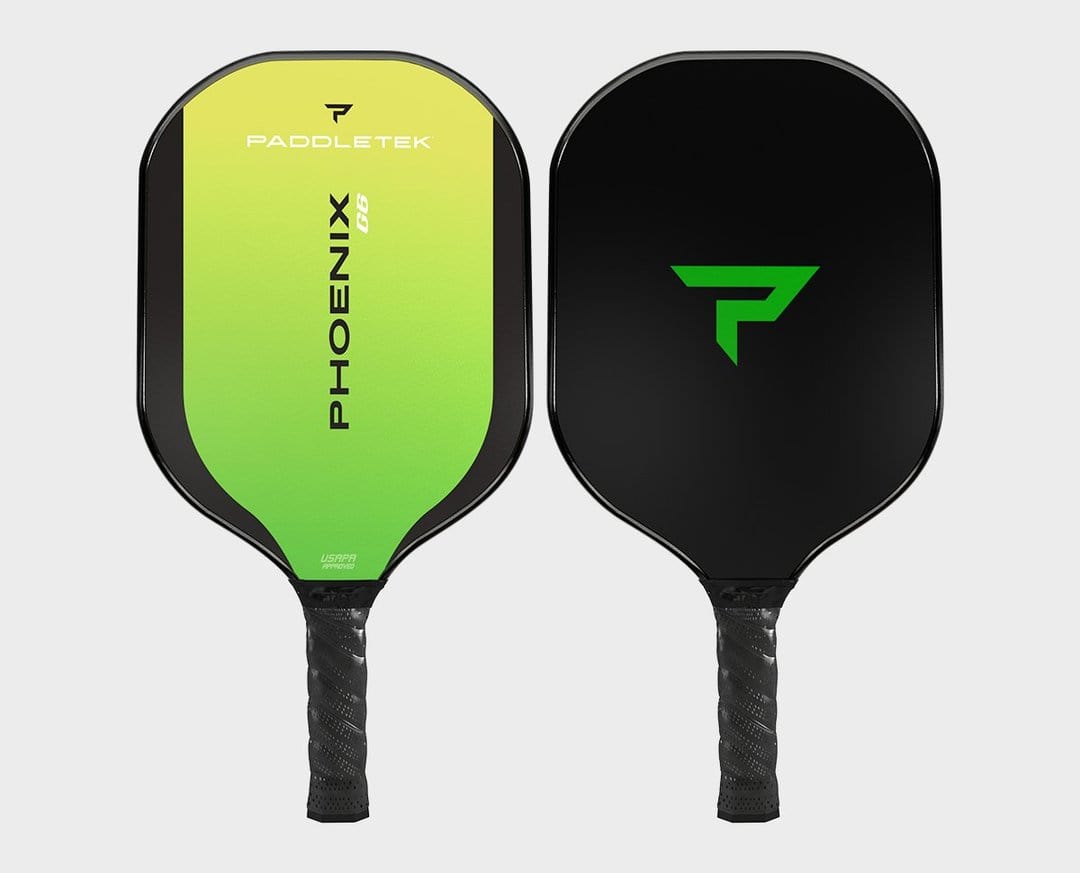 Paddletek Pickleball Paddles Green Paddletek Phoenix G6 Pickleball Paddle