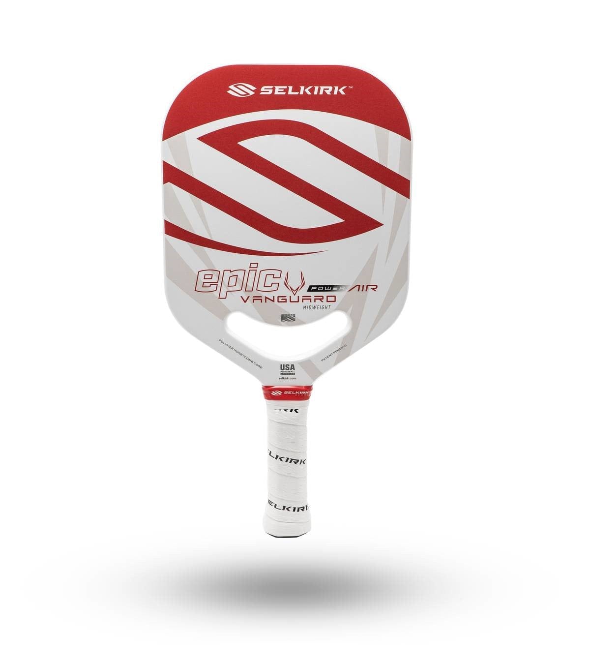 Selkirk Pickleball Paddles Red Selkirk Vanguard Power Air Epic Pickleball Paddle