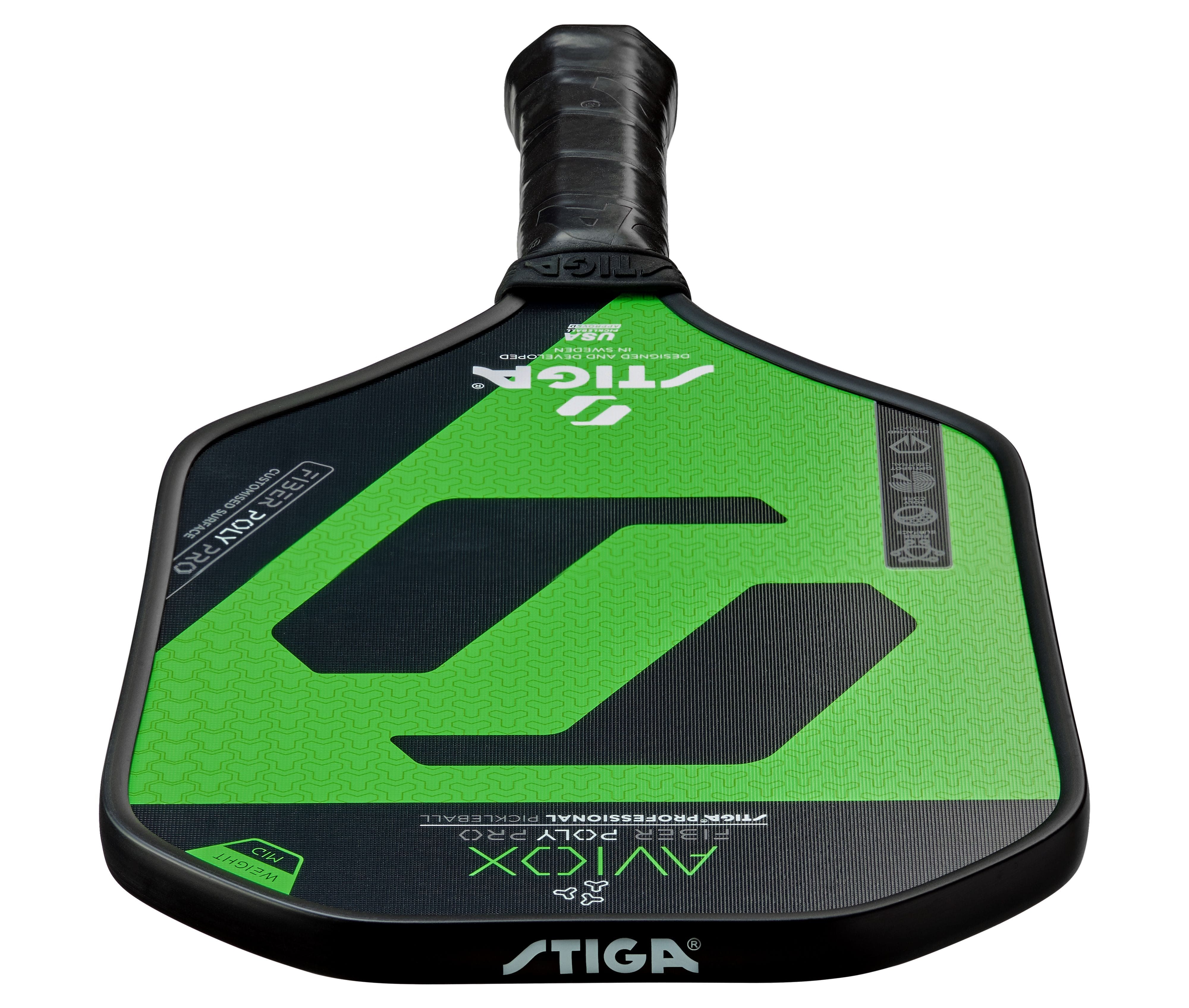 Stiga Pickleball Paddles Stiga Aviox Fiber Poly Pro Pickleball Paddle