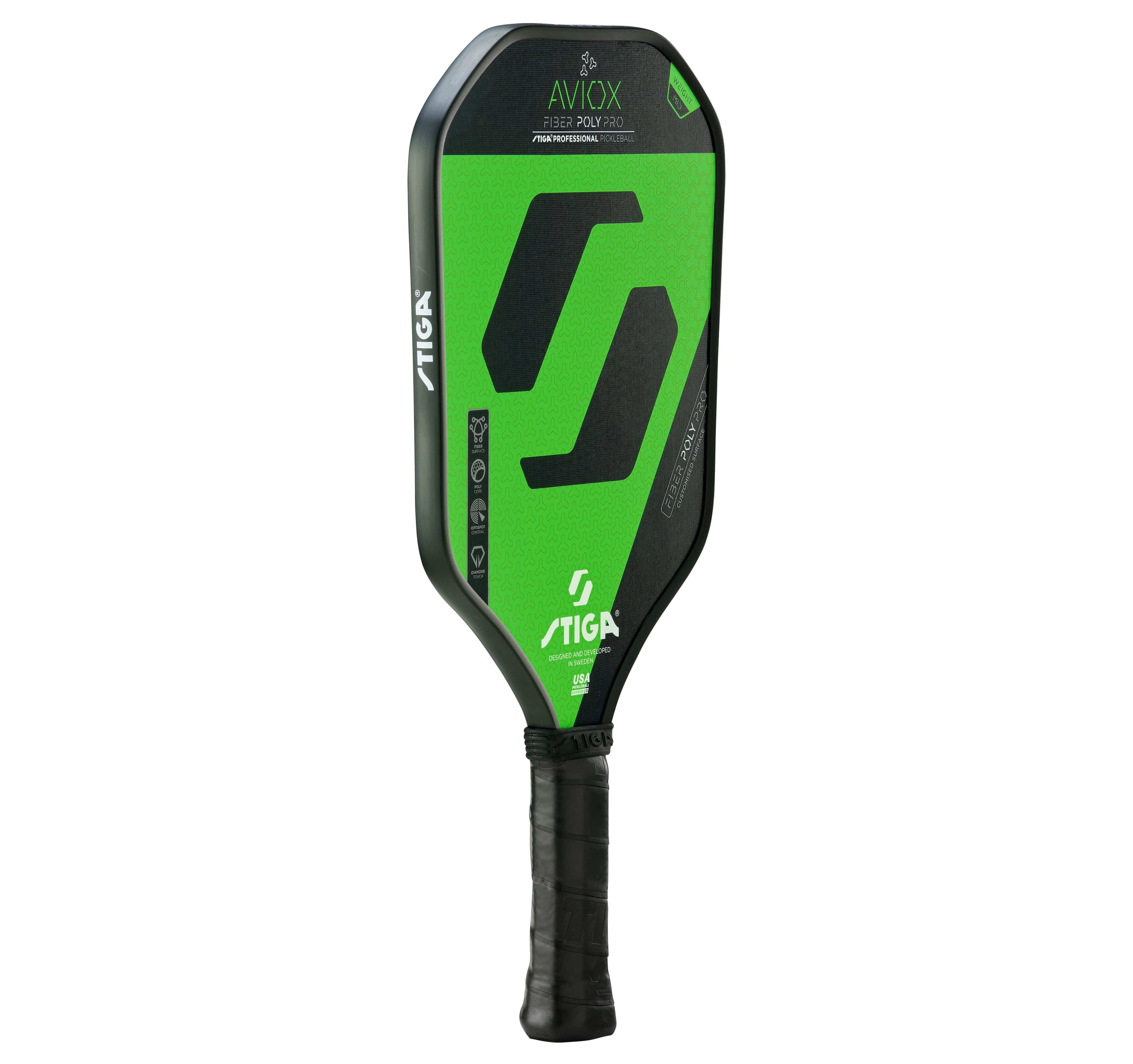 Stiga Pickleball Paddles Stiga Aviox Fiber Poly Pro Pickleball Paddle