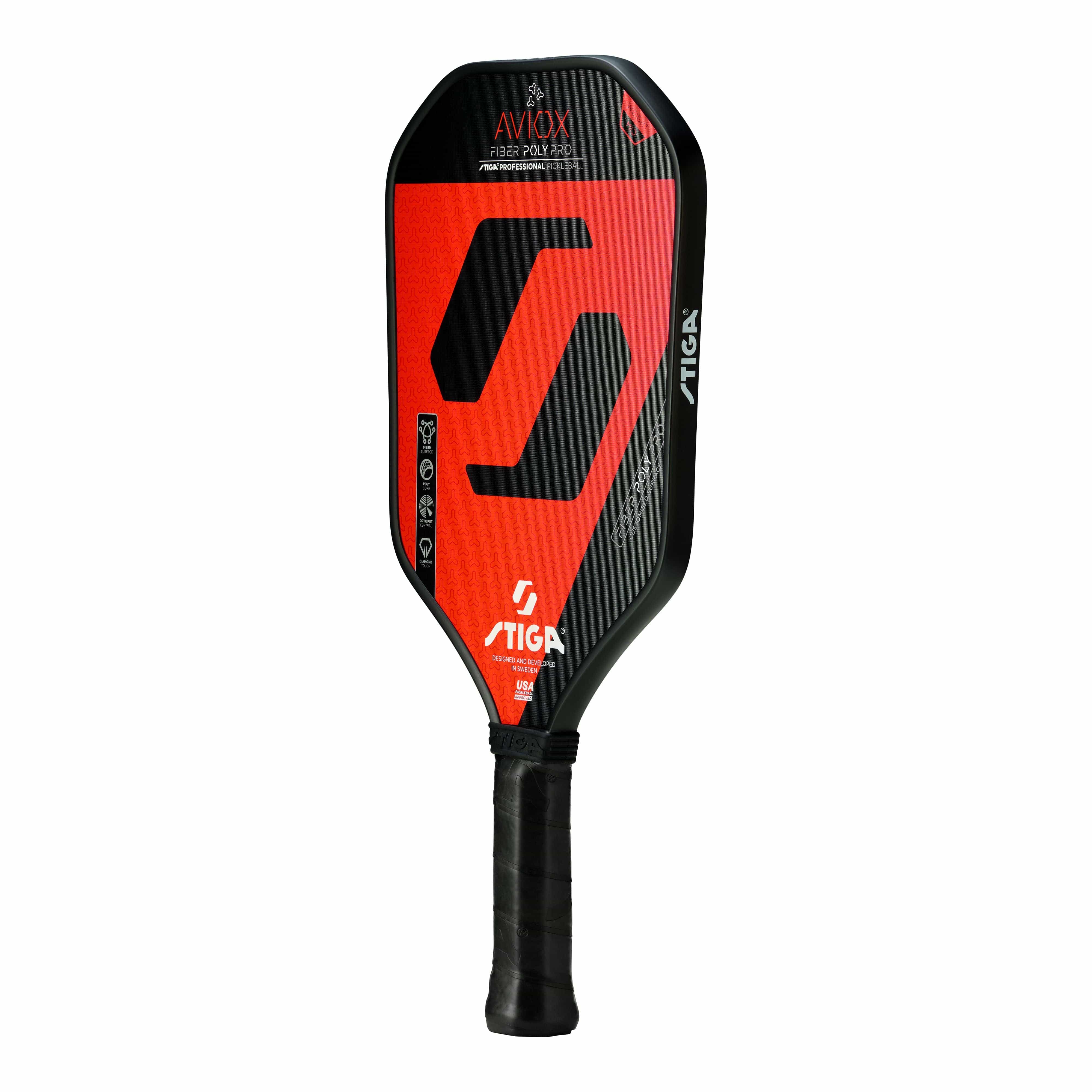 Stiga Pickleball Paddles Stiga Aviox Fiber Poly Pro Pickleball Paddle