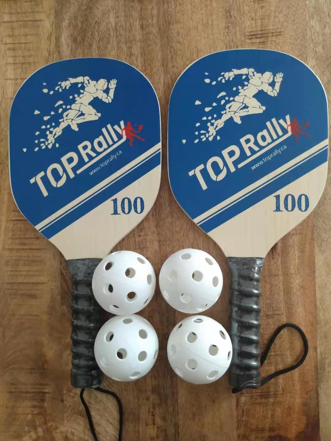 Top Rally Pickleball Paddles Top Rally Wood Paddle Package