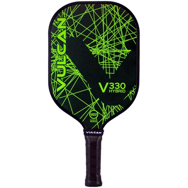 Vulcan Pickleball Paddles Lime Vulcan V330 Hybrid Pickleball Paddle